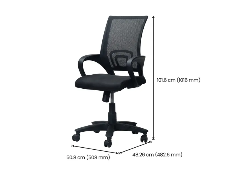 Crest Study Table with Ergonomic Chair